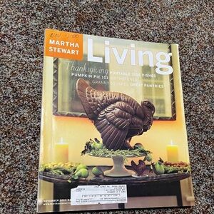Martha Stewart Living Magazine - Thanksgiving Special issue 2000